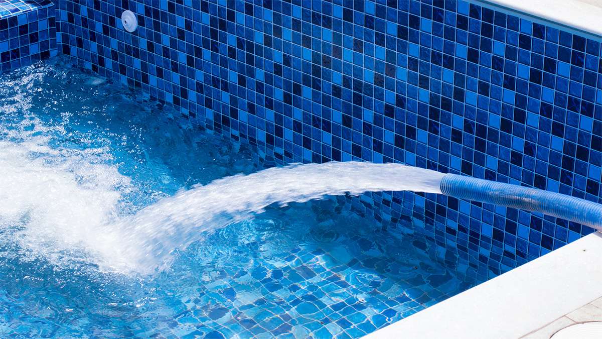 Regeln für das Befüllen der Pools in Ried