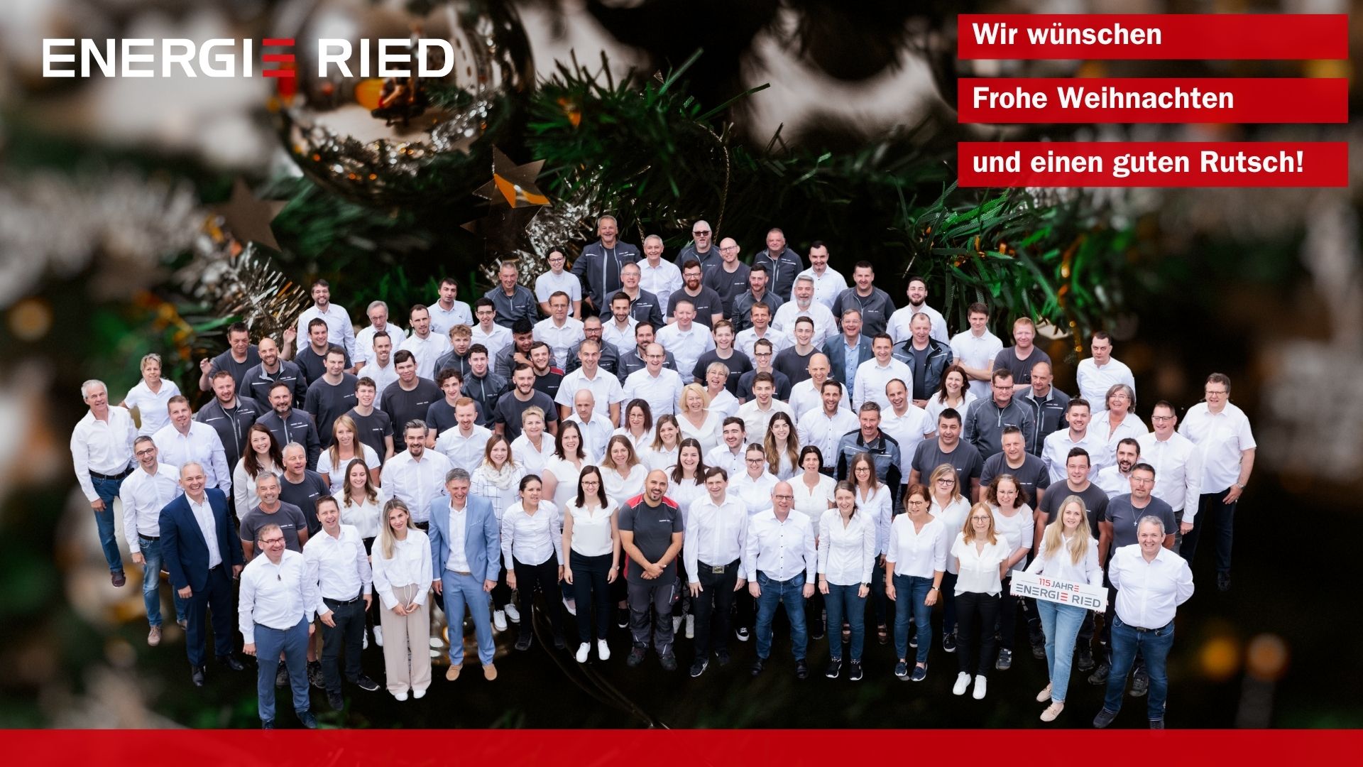 Wir wünschen frohe Weihnachten und einen guten Rutsch!